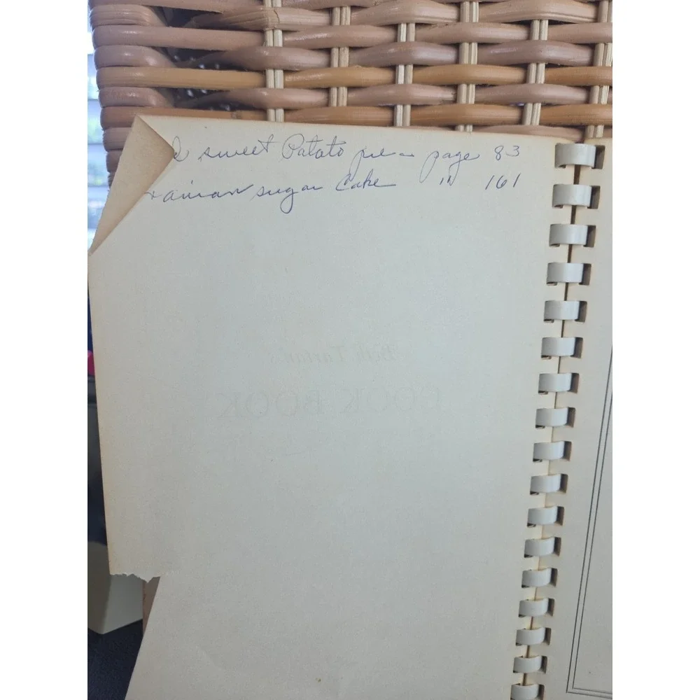 Beth‎ Tartan's Cook Book First Edition 1952 Winston-Salem, North Carolina